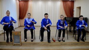 Ансамбль ложкарей "Веселые ложкари" МБУ ДО ДШИ "Камертон" г.Кинель, Кадриль