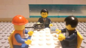 неуправляемый лего поезд часть 3