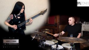 Death - Lack of Comprehension (guitar and drum cover) STL Tones AmpHub
