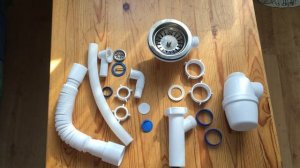 Сборка бутылочного сифона А-5011 и А-5012 для кухонной мойки