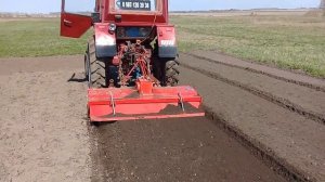 Трактор Т-25 с китайской фрезой GQN 1.6