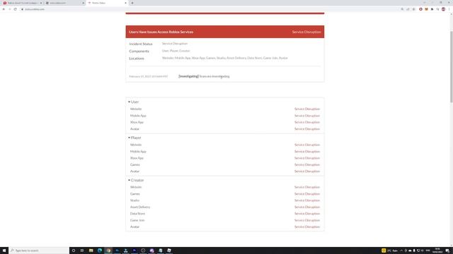 Is Roblox DOWN RIGHT NOW? When Will Roblox Be Back Up? (February 2022) смотреть онлайн