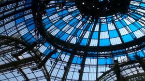 DANIEL BUREN IN LE GRAND PALAIS IN PARIS