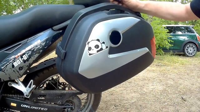 А что в кофрах?? Укладка мотоцикла для путешествий \ FXW HF V35 смотреть онлайн