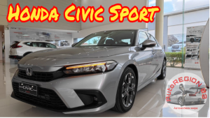 Honda Civic Sport 2022 г.в.(Интерьер и экстерьер)