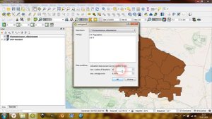QGIS 3 - № 49. Численность населения - Метод анаморфоз.