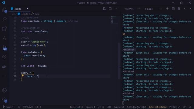 Typescript Tutorial | Typescript Crash Course For Beginners | Typescript Tutorial 2021 |  Typescrip
