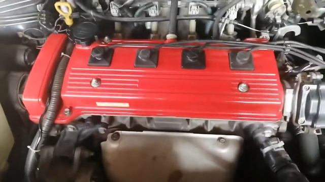 Покраска клапанный крышки своими руками aToyota SPACIO. смотреть онлайн