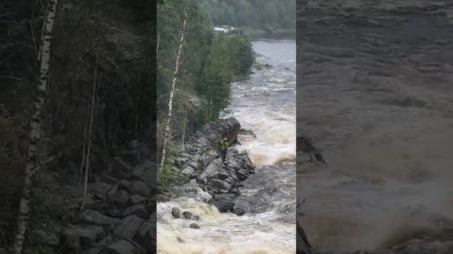 Терпуты. У карельских рек беспокойный характер.