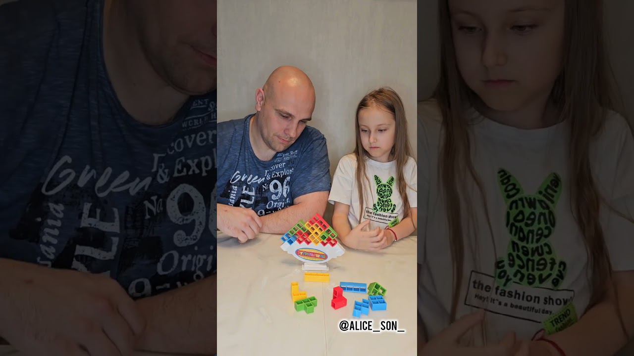Настольная игра "Тетра башня"  #игры #games #настольныеигры #boardgames #дети #обзоригр