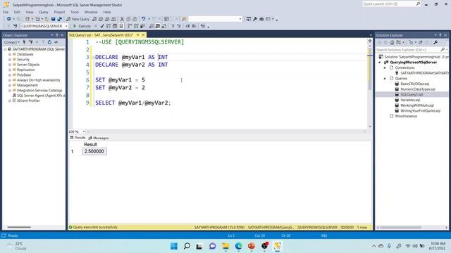 Numeric Conversion in SQL Server | QUERYING MS SQL SERVER USING T-SQL