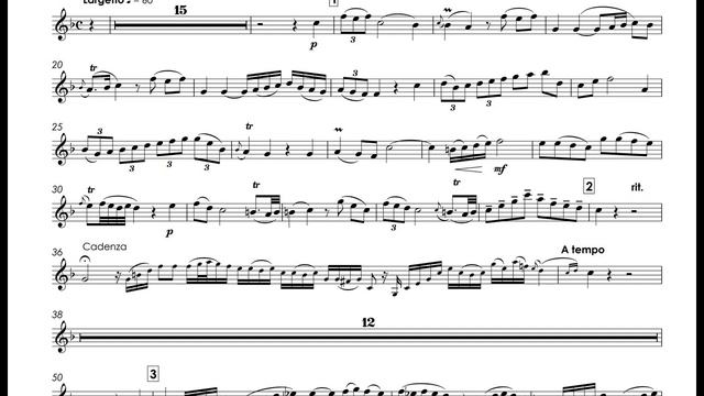 Neruda - Trumpet Concerto - Pacho Flores trumpet Bb