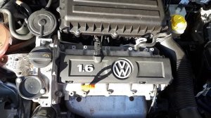 Работа  двигателя поло седан 11 года