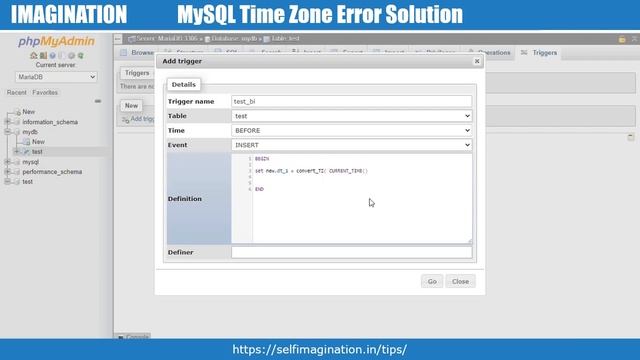 How to Solve MySQL Set Time Zone Super Privilege Error #34