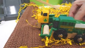 Железные дороги BRIO / БРИО. Игрушки для самых маленьких. Набор ЖИВОТНЫЕ и ФЕРМА. Развивающее видео