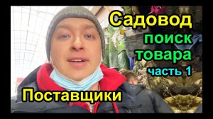 ТК САДОВОД и Поставщики. Где закупать товар? Наша поездка. ч.1