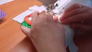 Как пришить бейку, пришить окантовку к страничкам развивающей книги мастер класс