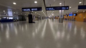 Disembarkation to Baggage Reclaim Terminal 2 T2 Shanghai Pudong International Airport PVG 上海浦东国际机场