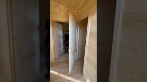 Дачный дом с террасой 6х8