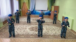 танец "ВДВ" м.р. Люлюкина Е.В., подготовительная гр.