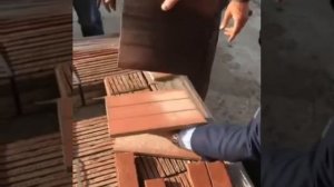 Как правильно разъединить клинкерную плитку Stroeher.