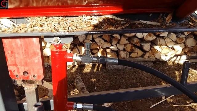 Łuparka Hydrauliczna Do Traktora | устройство дровокола | Wood Cutting Machine | Nožová Kálačka 202