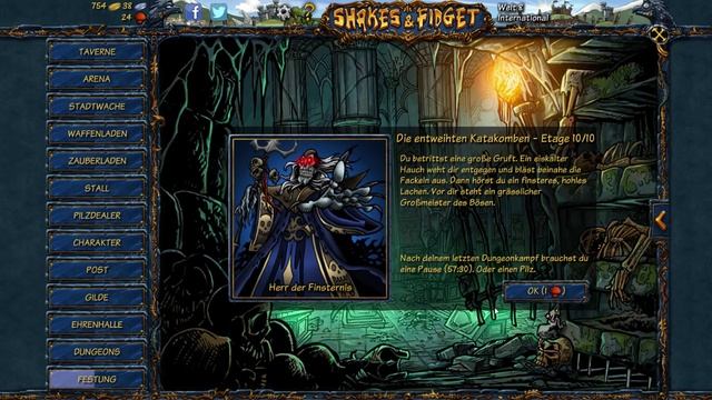 Let's Play Shakes & Fidget #005▐ Dungeons klatschen смотреть онлайн