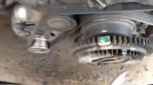 Мерседес спринтер замена помпы 2