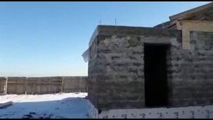Дом 90 метров плюс гараж и котельная из блоков