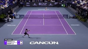 Jessica Pegula vs. Coco Gauff | 2023 WTA Finals Semifinal | WTA Match Highlights