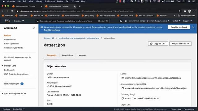 AWS S3+KMS Demo (Hands On) смотреть онлайн