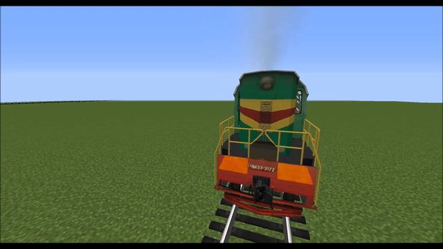 Тепловоз ЧМЭ3 в Майнкрафт Immersive Railroading смотреть онлайн