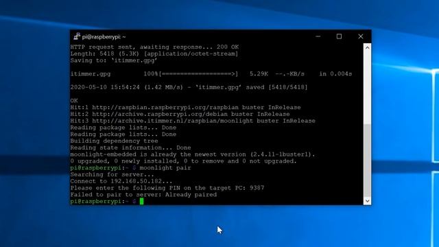 Setup Moonlight on Raspberry Pi 3B+ смотреть онлайн