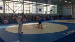 Финальный поединок вес 42 кг. Первенство России по самбо