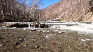 В поисках Сахалинского янтаря. Янтарное побережье. Быковские пороги.