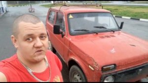 Нива на жесткой сцепке