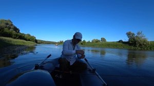 Лещ,окунь,плотва,густера. Клюёт всё , но размер....Рыбалка на Оке