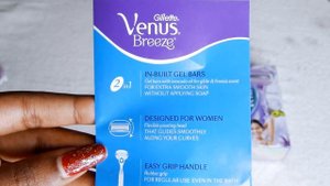 How to Use Gillette Venus Breeze Razor |How to Remove Unwanted Hair the Painless way | Demo & Revie