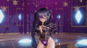 【MMD】Hellovenus I m Ill 【Mona and tentacles / Genshin Impact】