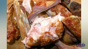 Гороховая каша с копчеными ребрышками Рецепт, пошаговый, как приготовить, видеор