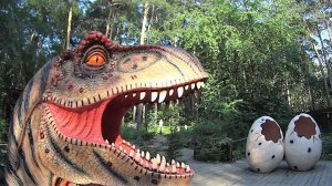 Парк Юрского периода и огромные динозавры!