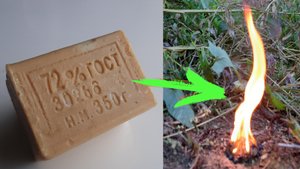 Теперь КОСТЁР В НЕПОГОДУ Разжигаю ТОЛЬКО ТАК! Розжиг из ХОЗЯЙСТВЕННОГО МЫЛА за 2 минуты!