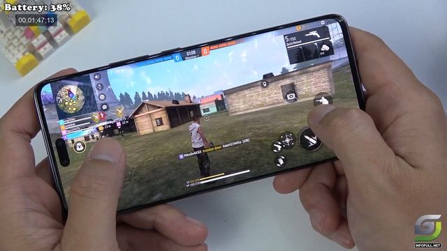 Xiaomi 13 Lite test game Free Fire Mobile | Snapdragon 7 Gen 1, 120Hz Display
