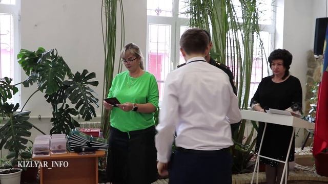Вручение паспортов юным кизлярцам прошло в Кизляре