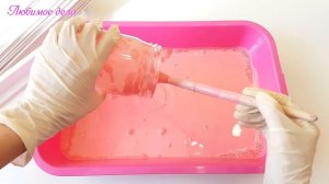 Как покрасить газетные трубочки колером!