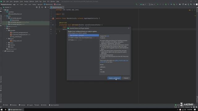 CARA UPDATE ANDROID STUDIO TANPA UNINSTALL смотреть онлайн