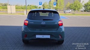 Nowy Hyundai I10 2023 facelift Modern Winter 15" alufelgi w lakierze Mangrove Green