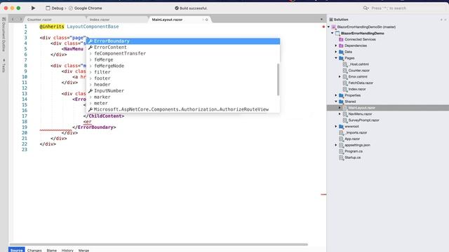 Blazor Tutorial! Exception Handling in Blazor Webassembly. blazor vs angular .net 6 maui смотреть онлайн