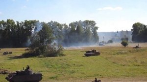 Военный Фестиваль Поле боя (день 1) 2015 "Бобруйский котёл 44"