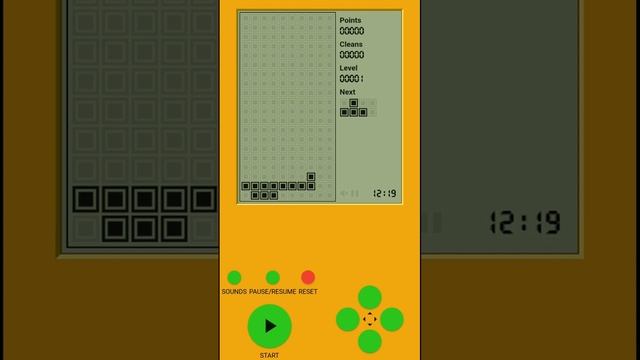 Flutter Game - Tetris